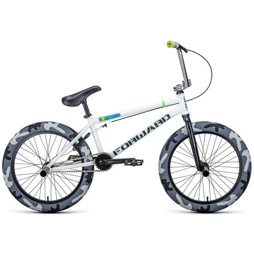 Велосипед 20 Forward Zigzag BMX 20-21 г рама 20,75 белый RBKW1XN01003 bmx forward zigzag 20 go 2022 20 хаки