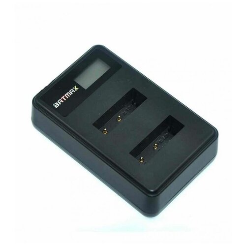 Зарядное устройство Batmax для Canon LP-E8 на 2 АКБ LCD зарядное устройство usb charger для аккумулятора canon lp e6