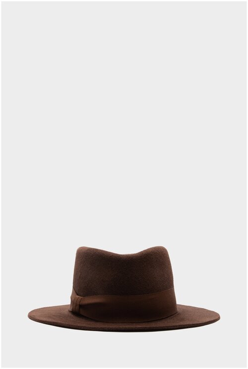 Шляпа AMOR FATI унисекс цвет коричневый