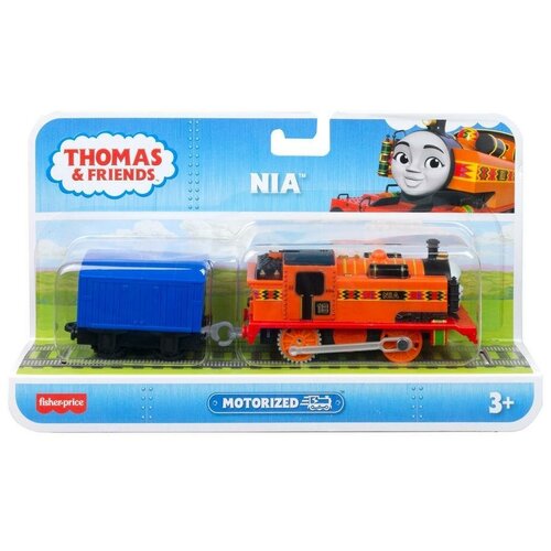  Thomas & Friends Моторизированный Паровоз с вагоном Томас и его друзья NIA с длиной 20 см