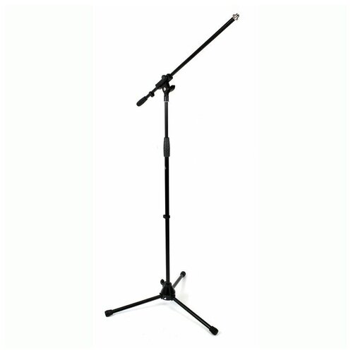 Brahner Ms-83/bk - Стойка микрофонная стойка для микрофона boom mic stand 200 см наклонного типа журавль алюминиевая черная