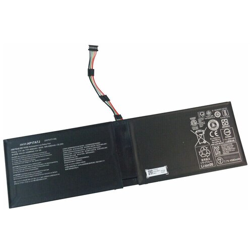 Аккумулятор для Acer Swift 7 SF714-51t (AP17A7J), 4690mAh, 7.7V