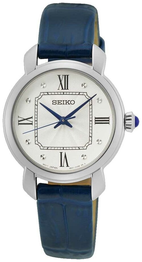 Наручные часы SEIKO CS Dress, белый, синий