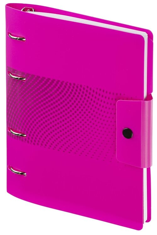 Ежедневник недатированный ATTACHE Digital розовый, А5, 272стр, на кольцах