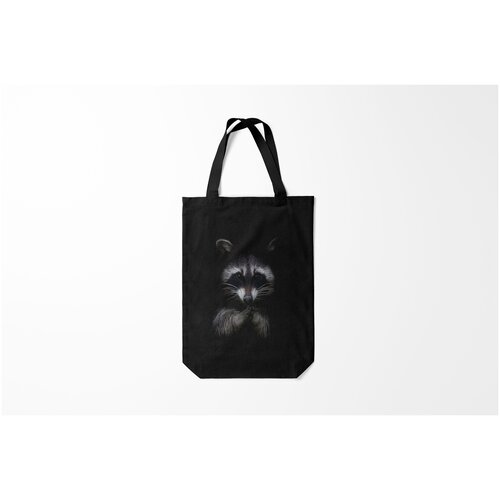 фото Сумка-шоппер / 31х42 см / звери / разные енот burnettie