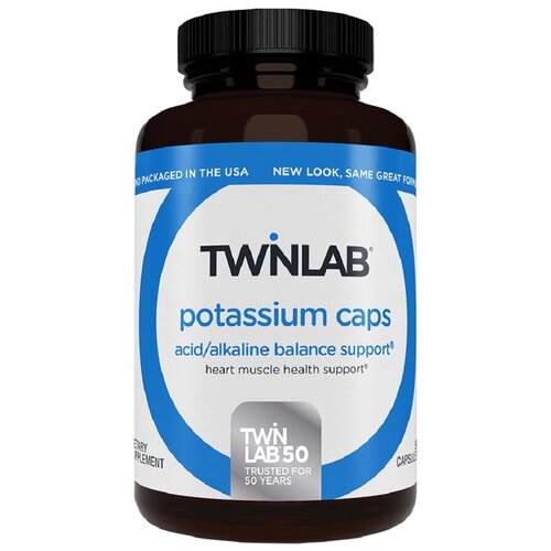 Минералы Twinlab Potassium 90 капс.