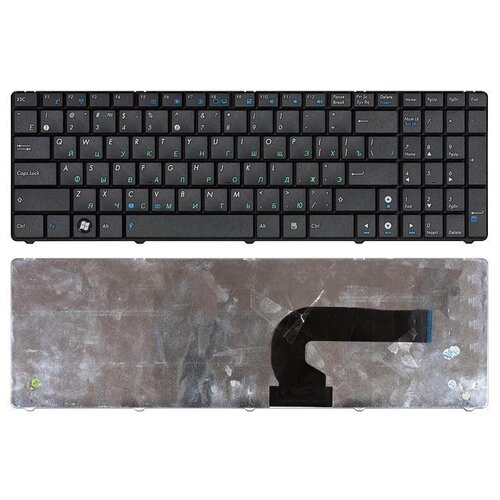 Клавиатура keyboard NSK-UGC0R для ноутбука Asus N50 N51 N61 F90 N90 UL50 K52 A53 K53 U50 N71 F50 W90VP N50VC черная 755₽