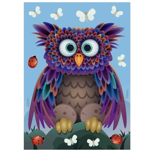 Наклейка Декоретто Совушка KI 1004 Декор