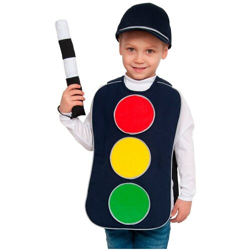 Детский костюм светофора игровой Карнавалофф 20-01124