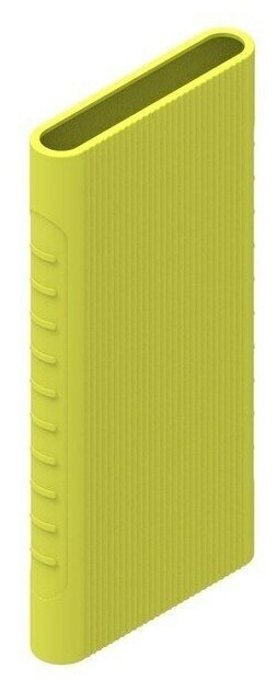 Силиконовый чехол для Xiaomi Power Bank 2 5000 mAh, green