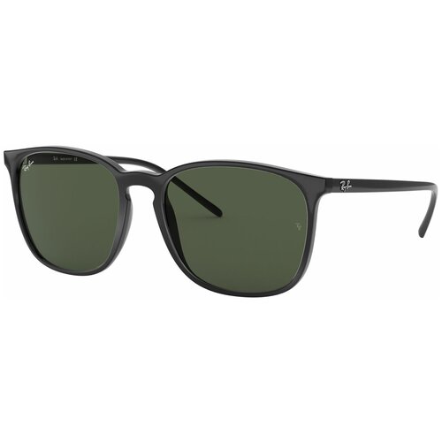 Солнцезащитные очки Ray-Ban Ray-Ban RB 4387 601/71 RB 4387 601/71, черный, зеленый ray ban rb 4387 601 71