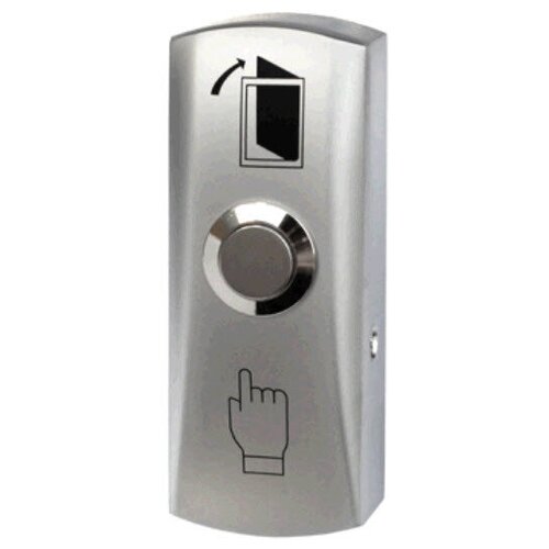 Smartec ST-EX010SM Кнопка металлическая, накладная smartec st ex010sm кнопка металлическая накладная