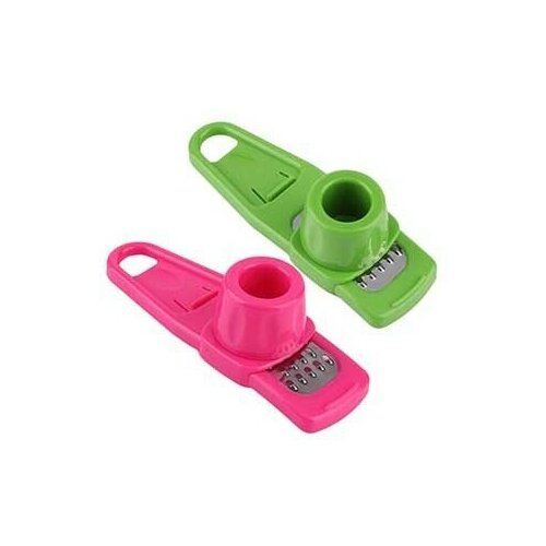 Терка для чеснока 14,0х4,5х4,0см с держателем, пластик арт. HYW1750 KSPT-Л8473