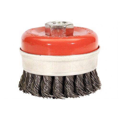 Щетка для УШМ VMX М14/80мм чашечная сталь витая VM511722