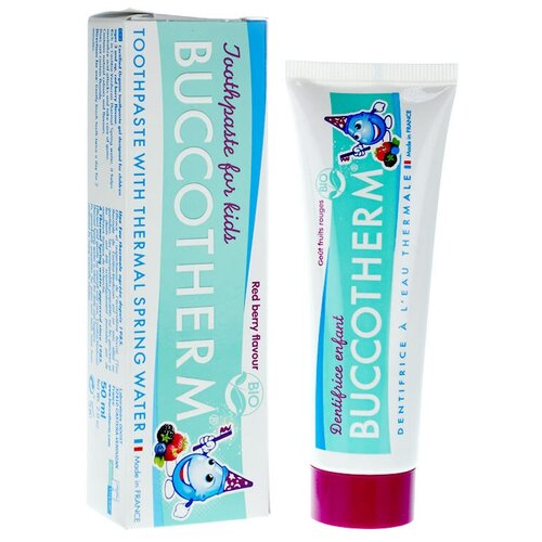 Зубная гель-паста BUCCOTHERM со вкусом лесных ягод (с 3 лет)