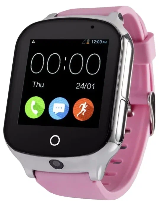 Детские умные часы Wonlex GW1000S, розовый