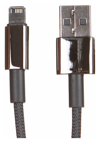 Аксессуар Baseus Tungsten Gold Fast USB - Lightning 2.4A 2m Black CALWJ-A01