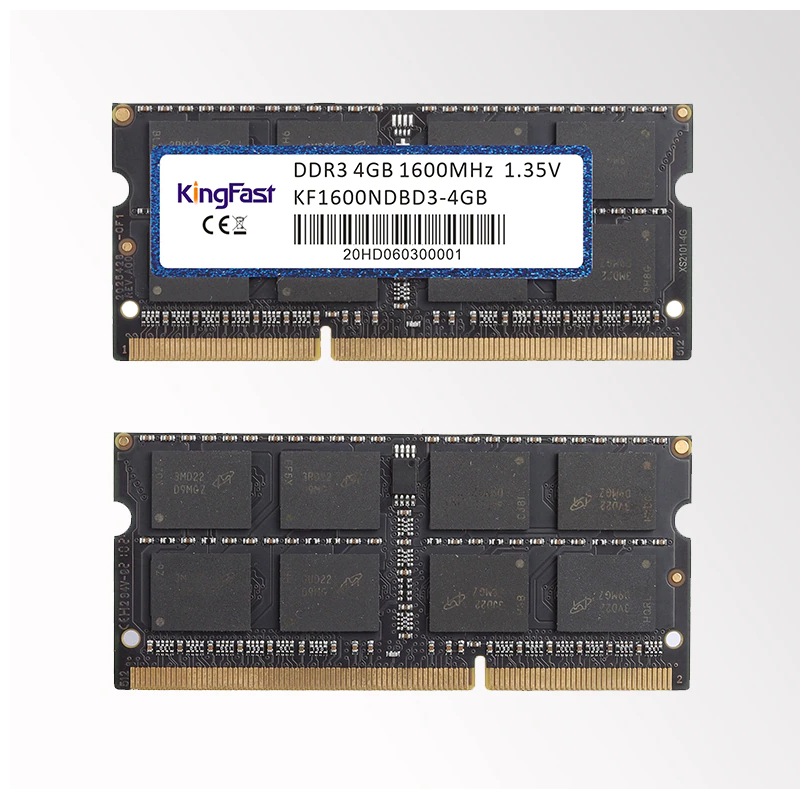 ОЗУ SODIMM DDR3L 4GB KingFast 1600 MHz 1.35V (KF-DDR3L-NB)