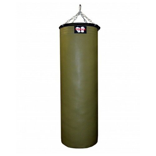 фото Боксёрский мешок подвесной (двойной тент), 150*40 см, 65 кг, хаки (влагостойкий) рокки