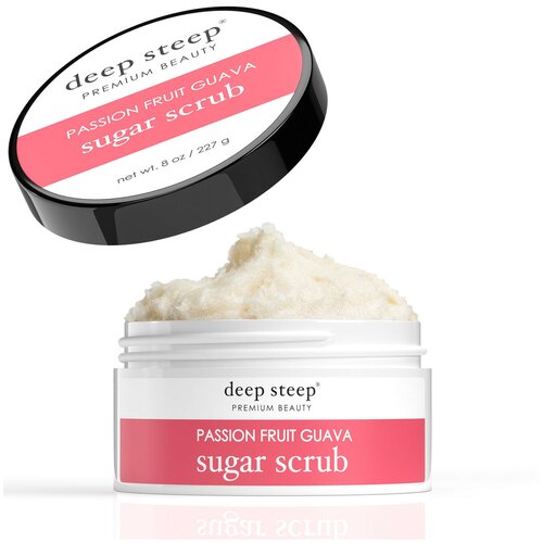 Скраб сахарный для тела Deep Steep Sugar Scrub Passion Fruit Guava 226 г