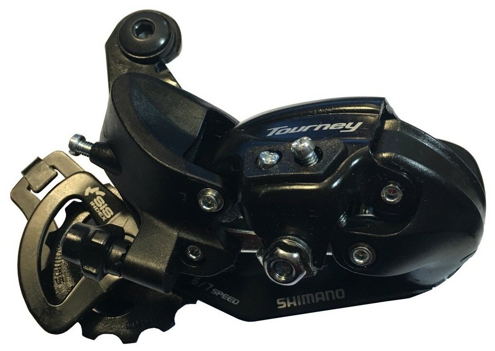 Shimano Переключатель задний Tourney RD-TY300 6-7ск. (болт), цвет Черный