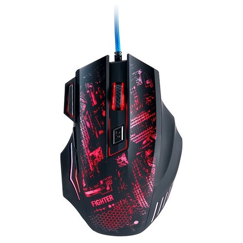 Игровая мышь проводная Qumo Fighter M38 196000₽