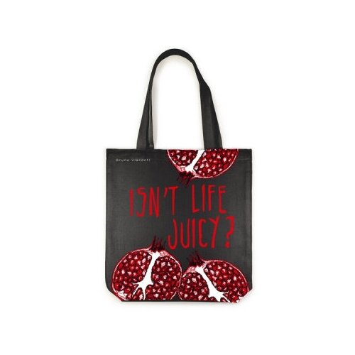 фото Сумка-шоппер black "fresh & fruity.гранат" , 16-004-02/26 bruno visconti