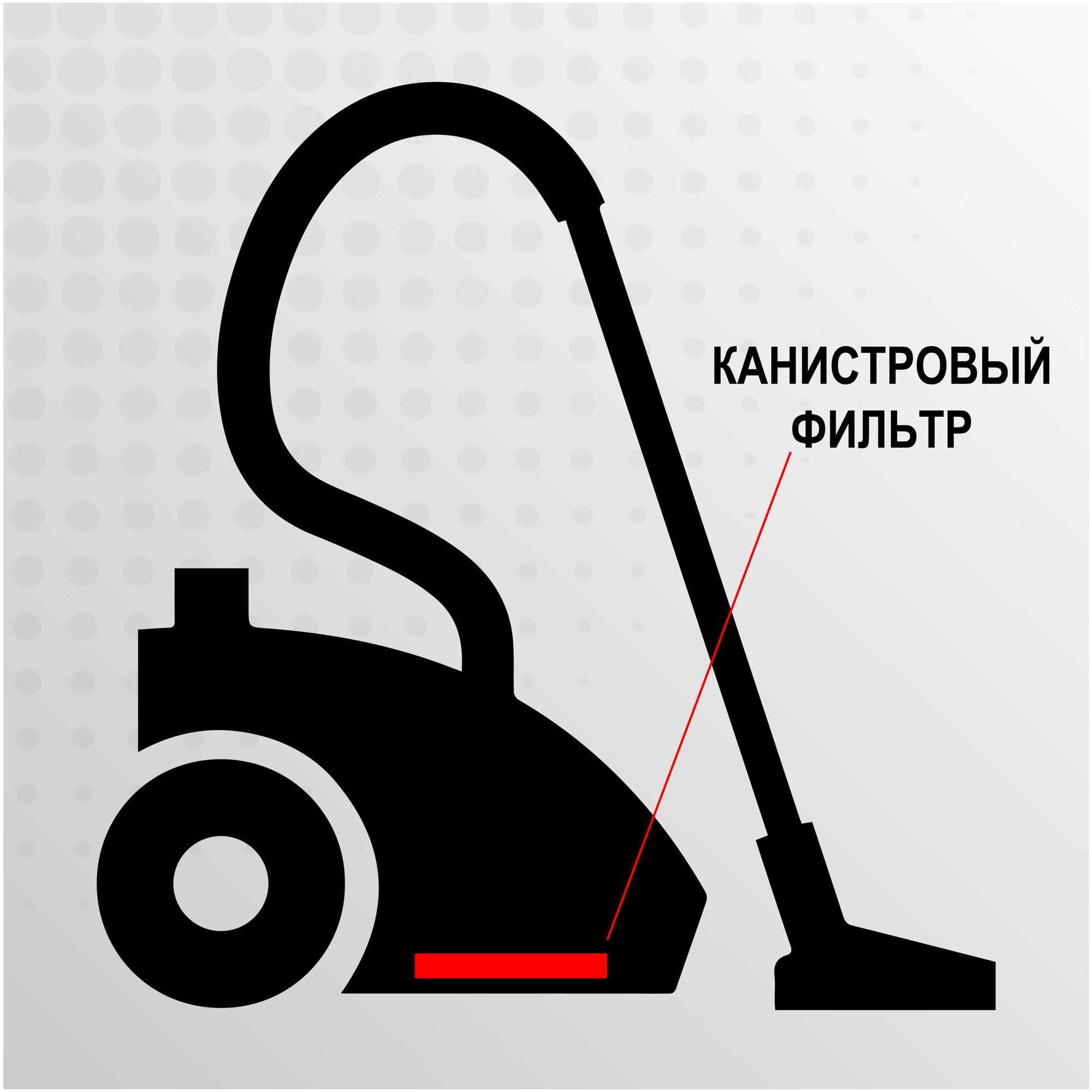 Topperr Губчатый фильтр для пылесосов HOOVER, 1 шт., FHR 10 - фотография № 8