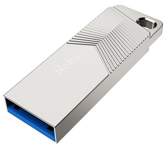 USB флешка Netac UM1 128Gb silver USB 3.2 (NT03UM1N-128G-32PN)