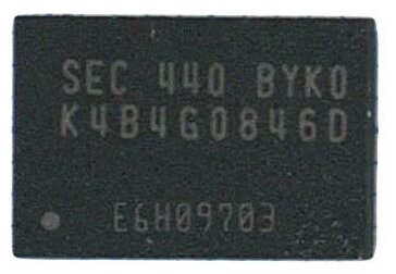 Микросхема оперативной памяти K4B4G084GD-BYK0 с разбора