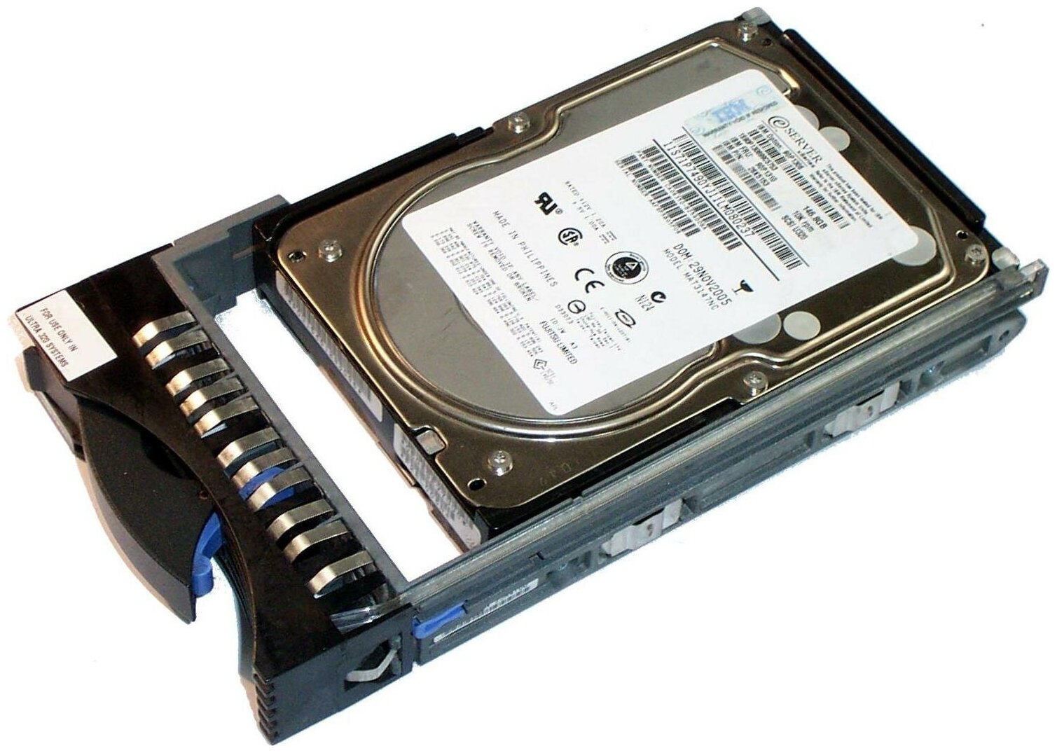 Жесткий диск HDD IBM 146,8Gb (U4096/15000/16Mb) 40pin FC [0B22152]