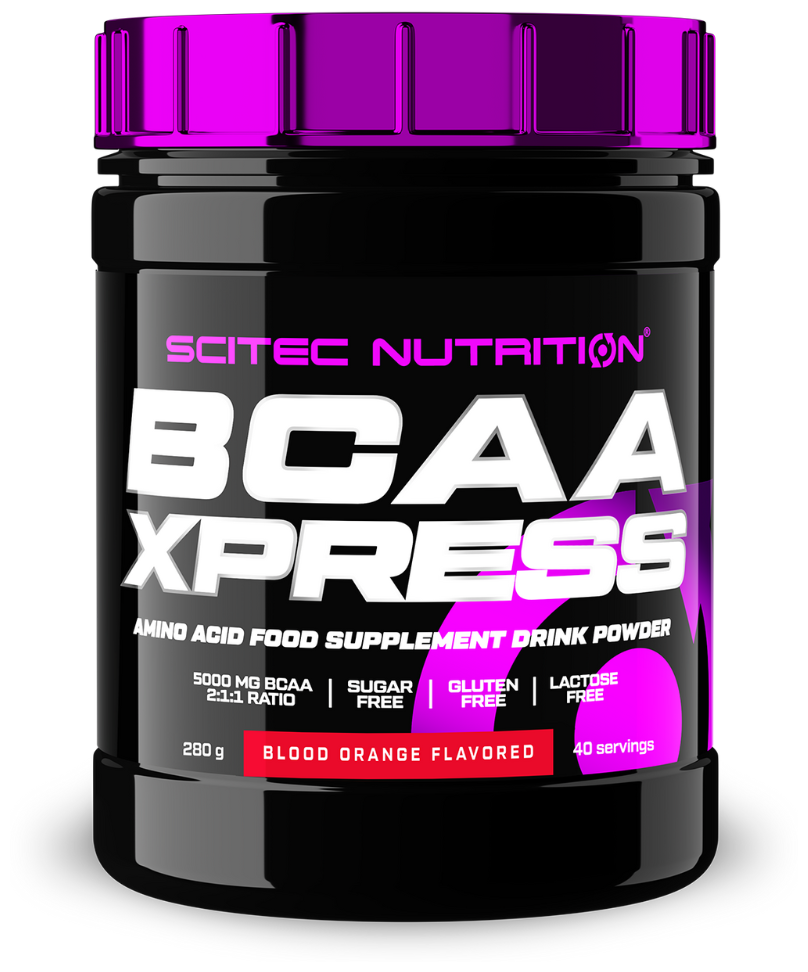 BCAA Scitec Nutrition BCAA Xpress, красный апельсин, 280 гр.