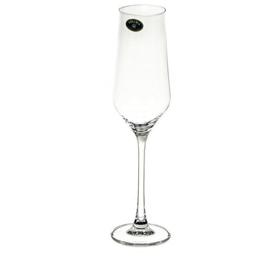 Набор бокалов для шампанского Alca, 220 мл, 2 шт Crystalite Bohemia 9258201 .