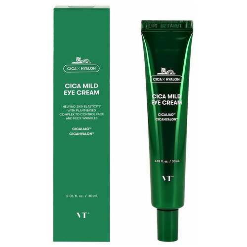 Крем для области вокруг глаз VT CICA X HYALON с экстрактом центеллы азиатской (успокаивающий) 30 мл