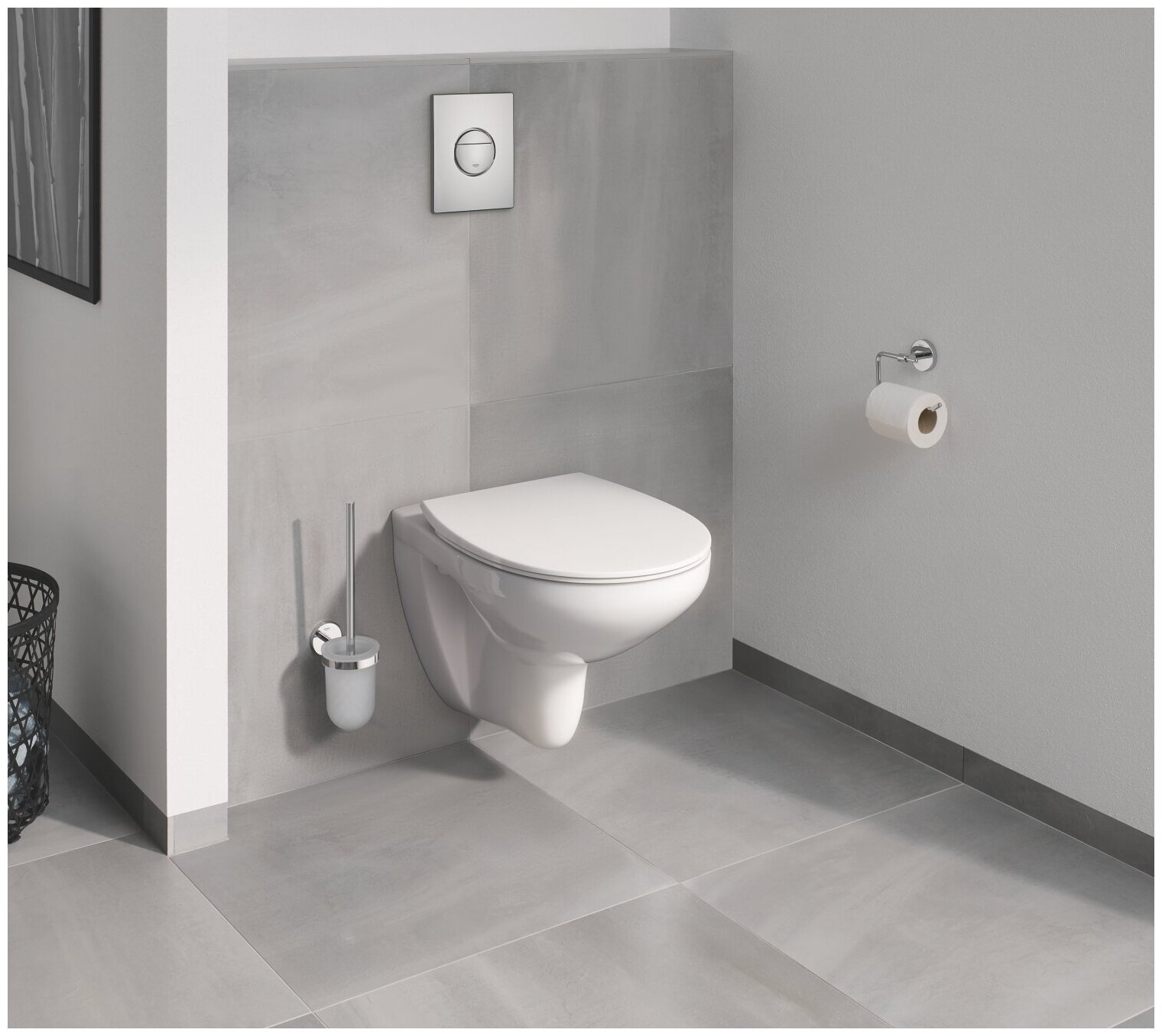 Крышка-сиденье Grohe Bau Ceramic 39898000 с микролифтом, тонкое - фото №3