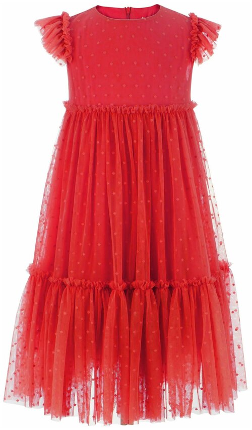 Платье Андерсен, размер 116, красный