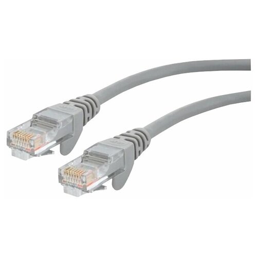 Кабель компьютерный CAT. 5e LINCOM LIN-10A-10 10м серый