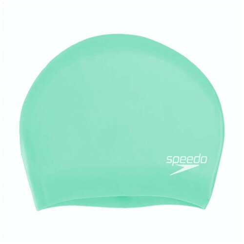 Шапочка для плавания Speedo 8-06168B961 Senior Бирюзовый/Белый шапочка для плавания speedo long hair printed cap black blue