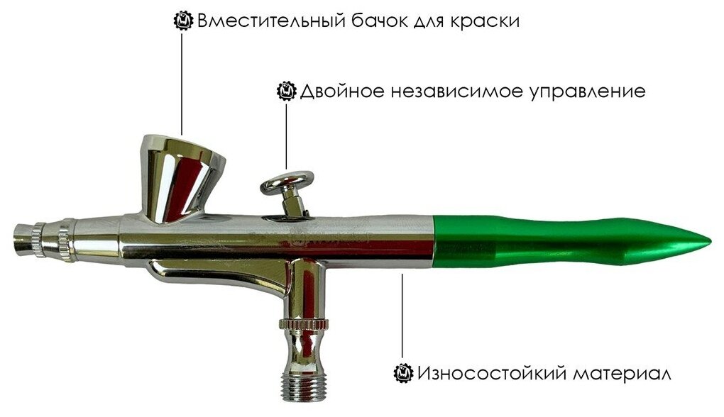 Аэрограф "Гамма-1" - фотография № 2