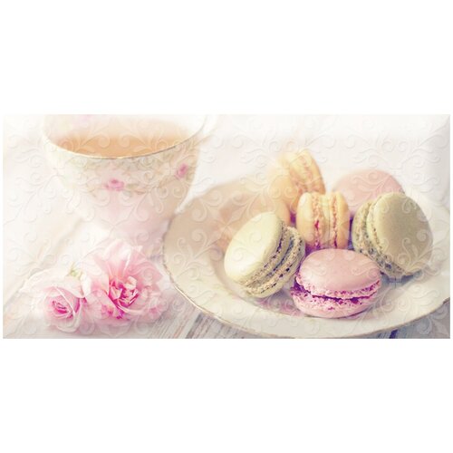 Керамическая плитка, настенная Bela Vista Marmol macaron dec. beige 10x20 см