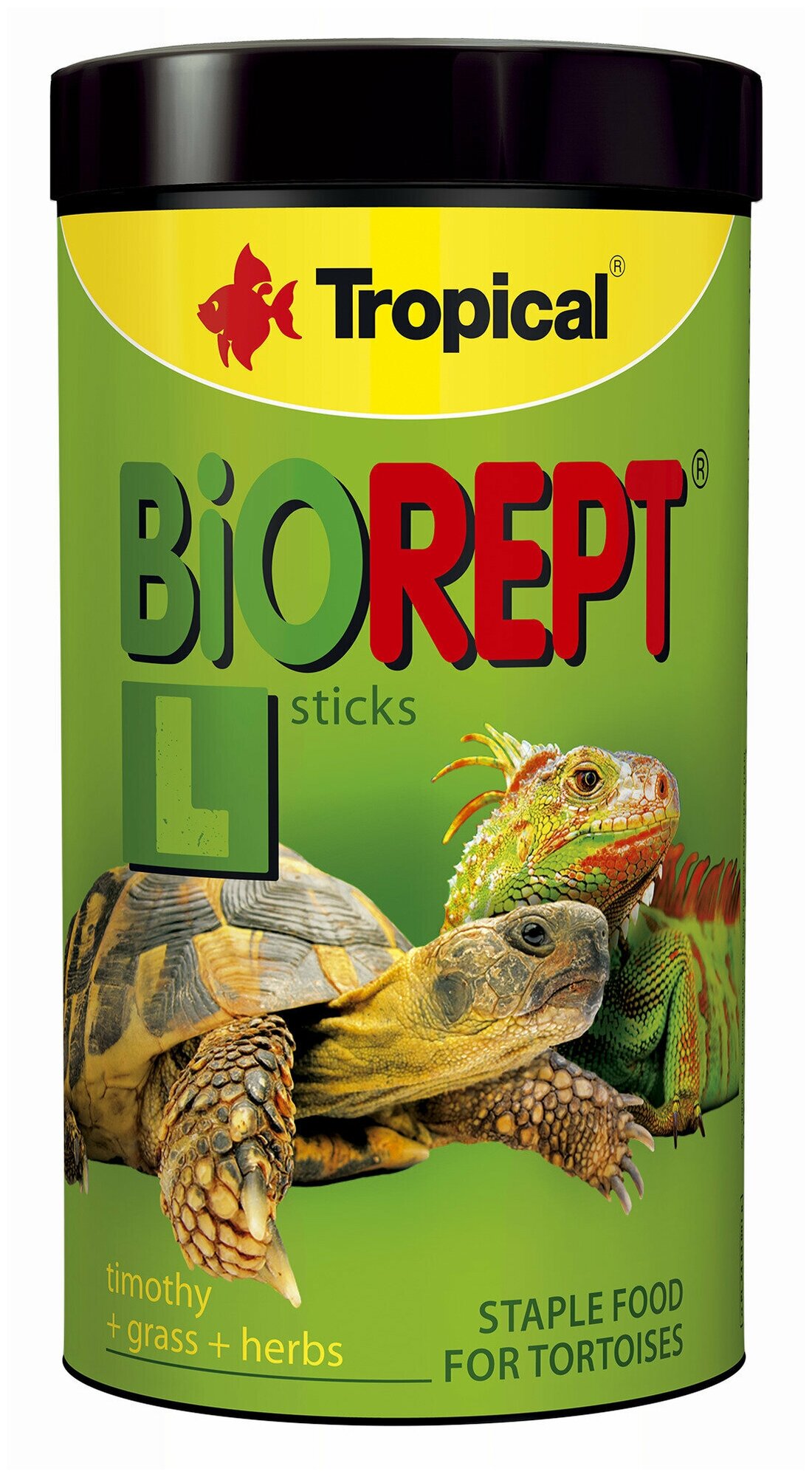 Tropical Корм Tropical Biorept L для сухопутных черепах и игуан, 250 мл, 70 г - фотография № 3