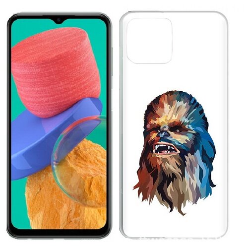 Чехол задняя-панель-накладка-бампер MyPads star wars звездные войны для Samsung Galaxy M33 противоударный