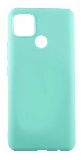 Чехол защитный TPU LuxCase для Realme C25s, Жёлтый, 1,1 мм - фото №1