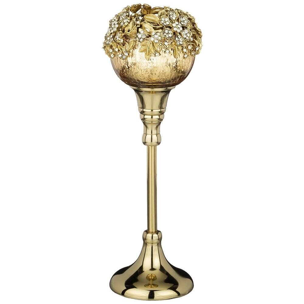 Подсвечник "Бохо", диаметр 6 см, высота 26 см