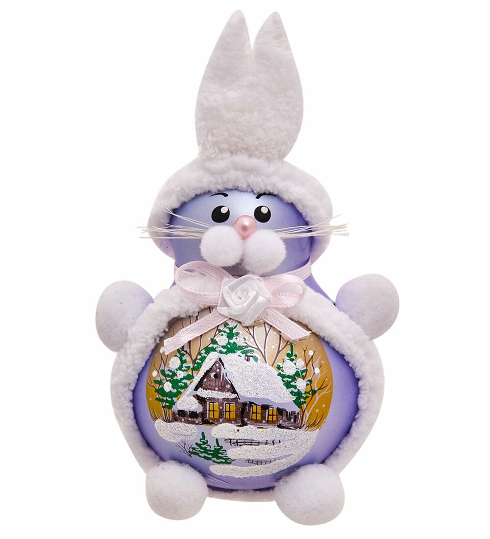 Елочная игрушка 'Заяц'