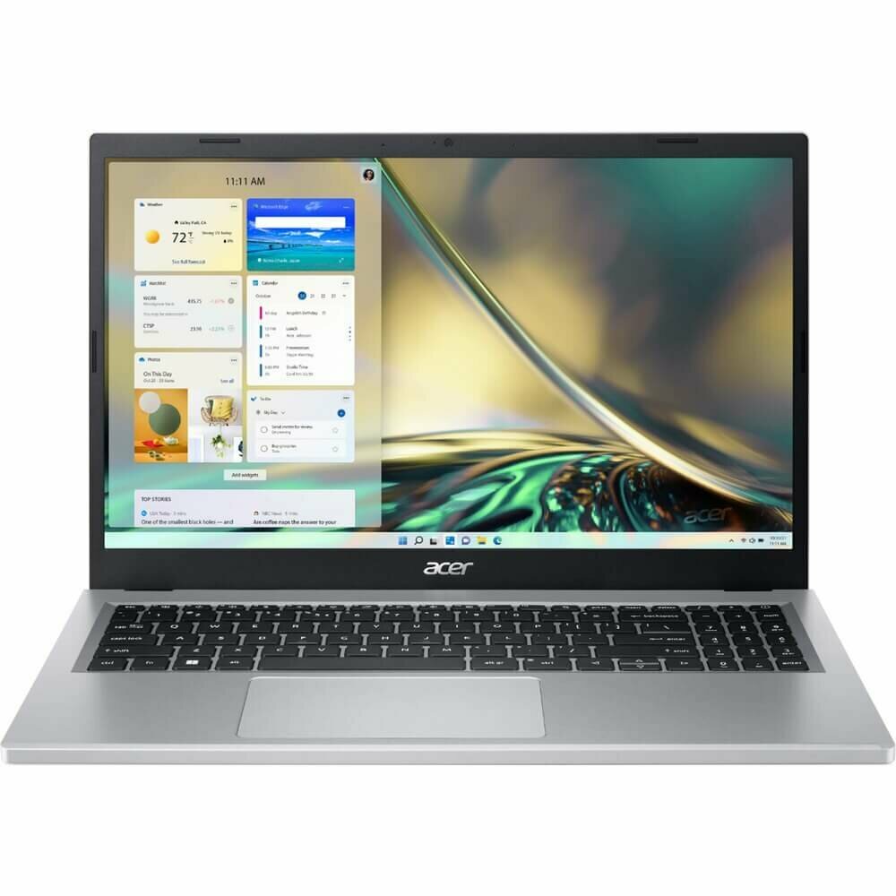 ACER ASPIRE 3 A315 AMD Ryzen R5-7520U/16Gb/512Gb SSD/15.6" FHD IPS/No OS Silver