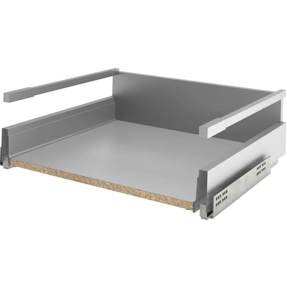 Ящик Delinia ID 56.8x18.4x48.3 см металл цвет серый