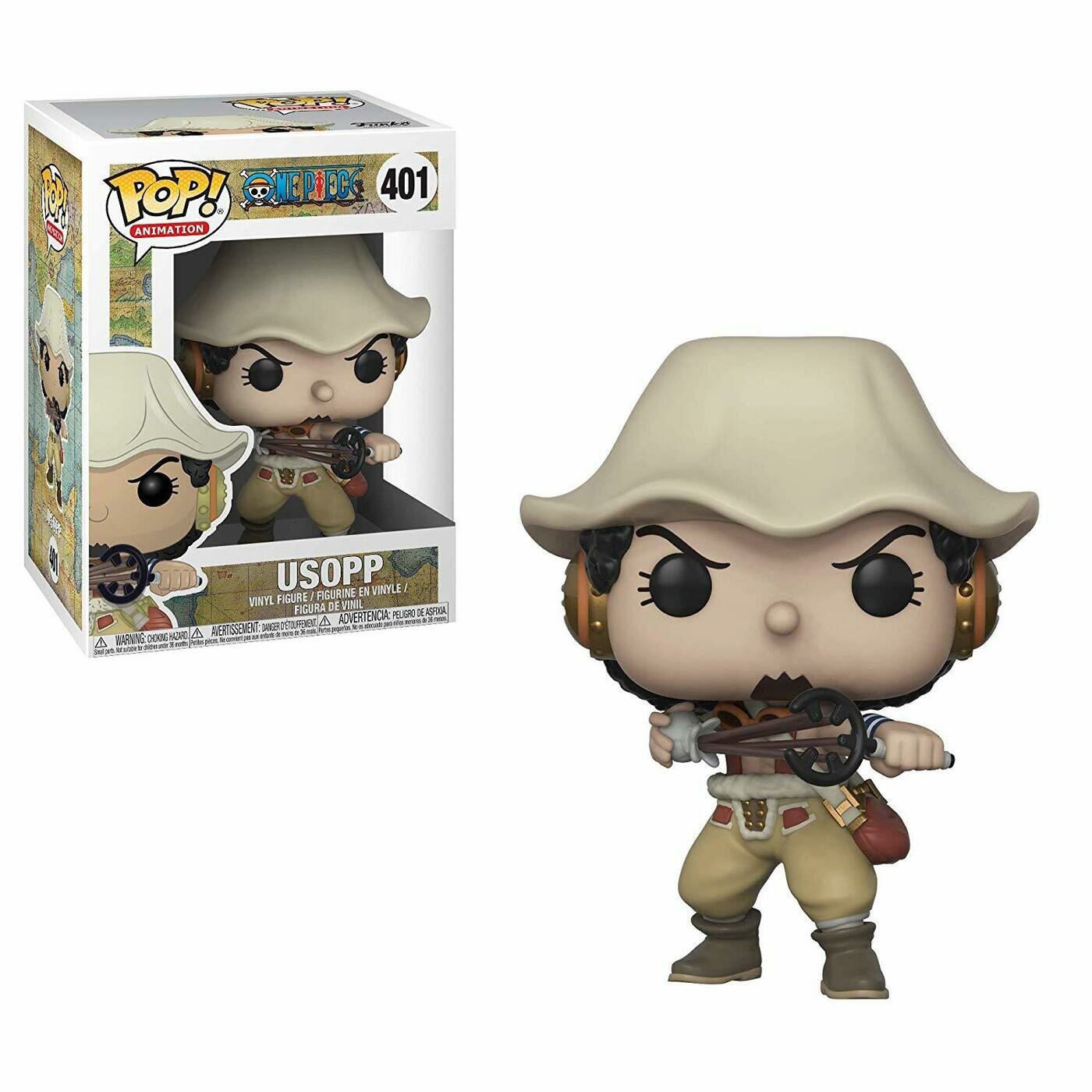Фигурка Funko "One Piece S3: Usopp" POP, коллекционная, ПВХ/винил — фото 1