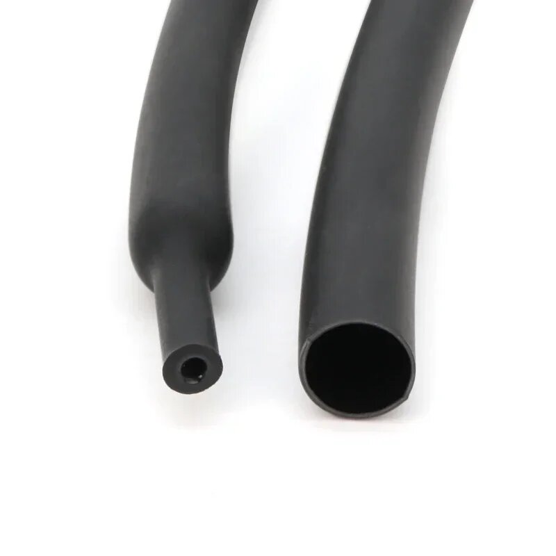 1 м термоусадочная трубка 3:1 с двойными стенками диаметр трубки 16/24/32/48/64/79/95/127/154/191/254/30/39/50 мм Black 1м 1.6mm
