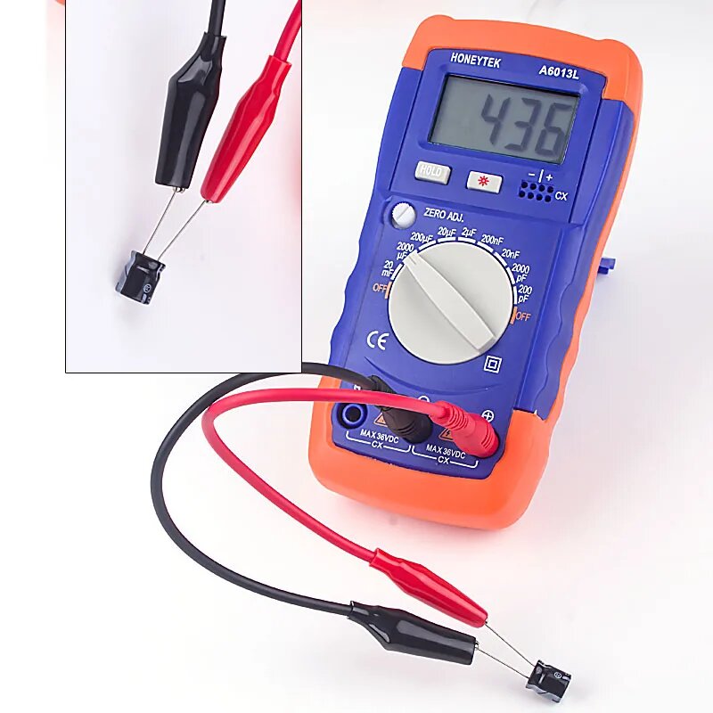 Изображение Nice-power HO2-A6013L Цифровой измеритель емкости, Model A A6013L
